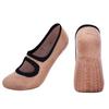 [Venta al por mayor de fábrica] Calcetines de yoga de gran tamaño para niños, para deportes, baile, sin espalda, antideslizantes, para gimnasio, interior