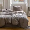 Juego de verano de cuatro piezas de seda helada refrigerante Lenzing Tencel grado LF austriaco, 100 unidades, con funda de edredón, sábana bajera y sábana plana
