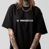 Camiseta de Manga Corta 100% Algodón Puro, Estilo Europeo y Americano de Verano, Versátil, Holgada, Diseño Cómodo, Top Estampado que Cubre el Cuerpo