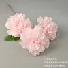 Ramo de Flores Artificiales Rosas Escena de Boda Rosa Mariposa Orquídea Materiales Florales DIY Accesorios de Decoración