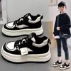 Nueva colección otoño/invierno 2026 de zapatos para niñas: zapatos deportivos para niños, tallas medianas y grandes, tenis para niñas, zapatos blancos para estudiantes, duraderos