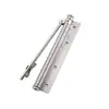 Cerrador de Puerta de Acero Inoxidable, Cerrador de Puerta de Habitación de Hotel, Cerrador de Puerta Invisible Ajustable con Amortiguación Silenciosa, No Requiere Taladrar