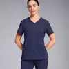 Uniformes de Enfermera Personalizados con Degradado Transfronterizos, un Juego Completo de Uniformes para Personal Médico, Uniformes de Limpieza y Lavado de Manos para Enfermeras de Hospital
