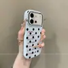 Adecuado para funda de teléfono móvil Vivos60, Estilo nuevo simple S20Por, Estilo coreano de alta gama, Lujo ligero, Modelo femenino, Emoticono de lunares