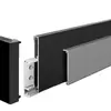 Rodapié de aleación de aluminio a presión Rodapié ultradelgado Rodapié minimalista de metal Línea decorativa de acero inoxidable ultradelgada