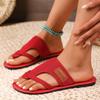 Comercio Exterior Talla Grande Moda Europea y Americana Transpirables de Malla Chanclas para Mujer Antideslizantes Resistentes al Desgaste Suela Suave Sandalias Casuales de Playa