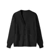 Suéter Jk Cardigan Tejido Otoño e Invierno Estilo Universitario Uniforme Escolar Femenino Traje de Falda a Cuadros Uniforme Jk