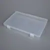 26 cajas de almacenamiento rectangulares de plástico PP, cajas de almacenamiento de gran capacidad para uñas postizas, herramientas de ferretería, componentes electrónicos, cajas para equipo de pesca
