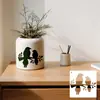 Plantilla hueca nueva de Amazon con diseño de pintura en aerosol de animales con patrón floral para las cuatro estaciones, plantilla de PET color blanco lechoso para bricolaje