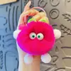 Chaveiro de coelho de pelúcia de desenho animado criativo, elfo, pequena bola de carvão, para carro, feminino, fofo, casal, pingente de mochila escolar, pequeno presente, atacado