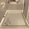 Felpudo de Entrada Estilo Coreano de Terciopelo Belga, Estilo Tronco, Alfombra de Entrada, Libre de Lavado, Resistente a la Suciedad, Felpudo de Entrada, Cortable