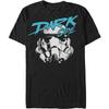 Camiseta Masculina Solta Clássica Retro de Comércio Exterior para Filmes
