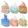 Bolsas de Páscoa Transfronteiriças em Estoque para Caças aos Ovos e Festas, Sacolas de Presente Reutilizáveis, Sacolas de Tecido Não Tecido Laminado