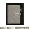 Cuaderno A5 Personalizado Oficina de Negocios Piel Suave Alto Valor Engrosado Hebilla Magnética Bloc de Notas de Conferencia con Logo Imprimible
