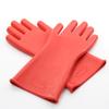 Guantes aislantes de 10kv guantes de goma de alto voltaje guantes anti-eléctricos electricista doméstico mantenimiento cableado electricista guantes de goma anti-eléctricos