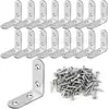 Soporte de Ángulo de Acero Inoxidable para Mesa y Silla de Ángulo Fijo de 90 Grados Código de Esquina Muebles Amazon Transfronterizo