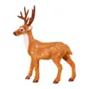 Adornos de Ciervo Navideño Decoraciones Navideñas Ciervo Sika Simulado Accesorios de Decoración Navideña Adornos de Muñeco de Reno Navideño