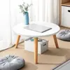 Mesa Pequena com Janela de Canto, Mesa para Sala de Estar e Quarto, Mesa Simples para Estudo, Mini Mesa Tatami, Mesa de Centro para Casa Alugada