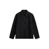 Jaqueta de Trabalho Ace com Design Simples e Moderno Estilo Old Money Lapela para Homens Caimento Solto Roupa Exterior Estilo Veterano Hj5821