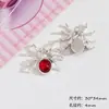 Colgante de Corazón Araña Cruz de Diamante Estilo Francés Vintage Materiales para Accesorios de Collar Pendiente Hecho a Mano