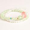 Pulsera de Cereza con Lazo Estilo Dulce y Femenino Más Vendida Diseño de Instagram Regalo para Mejor Amiga Novia