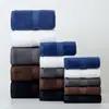 Toallas de Algodón Puro, Extra Grandes y Gruesas, Absorbentes, Set Doméstico de Tres Piezas para Lavar la Cara y Bañarse, Toallas de Baño Transfronterizas, Toallas, Toallas Cuadradas