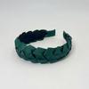 Corea del Sur dadongmen Diadema tejida estilo Hong Kong trenza de tela hecha a mano Diadema de ala ancha Accesorios para el cabello de otoño e invierno para mujer