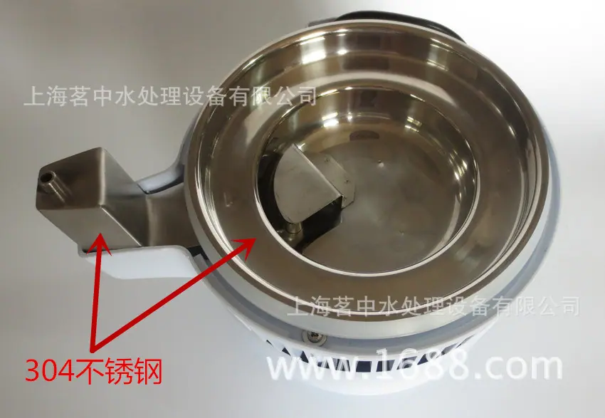 不锈钢集水盘中文标示