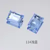 Pedras de Strass Marrom Açúcar Transparente para Nail Art Dongzhou, Pedras de Strass Retangulares com Ponta Afiada 10*8mm, Pedras de Strass Coloridas Adesivas Transparentes de Gelo para Unhas Postiças