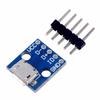 MCU-interfaz micro USB base interfaz adaptador de corriente placa de pruebas módulo de alimentación de 5V placa de desarrollo