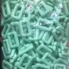 Hebilla de Cadena Acrílica Personalizada 20X30mm Color Macarrón Cadena Cuadrada para Bolso Cadena para Teléfono Móvil Accesorios de Joyería DIY