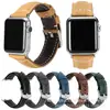 Para Correa de Apple Watch Cuero Retro Crazy Horse Correa iWatch Apple Watch 7/8 SE Transfronterizo