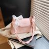 Bolso de Diseño Nicho Casual de Moda Popular para Mujer 2025 Verano Nueva Textura Bolso Cruzado Bolso de Hombro Único Bolso de Axila