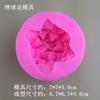 Nova Série de Flores Peônia Cravo Hortênsia Molde de Silicone Aromaterapia para Carro Gesso Folha de Cera Resina Molde para Pingente