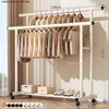 Perchero de pie para ropa habitación dormitorio interior perchero para colgar ropa balcón casa perchero de poste simple perchero engrosado barra para colgar ropa