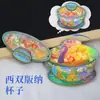 Serie YunnanAtracciones Culturales y Creativas ÚnicasXishuangbannaCiudad TurísticaSouvenirImanes de Refrigerador de Madera