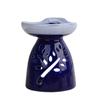 Fogão de Cerâmica Oco de Grande Capacidade para Quarto Lâmpada de Óleo Essencial para Velas de Aromaterapia Lâmpada de Aromaterapia Fogão de Aromaterapia para Salão de Beleza Casa