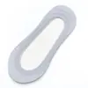 Calcetines de Seda Helada de Verano para Mujer, Calcetines de Tobillo Finos, Calcetines Invisibles de Corte Bajo, Antideslizantes de Silicona, No se Caen, con Suela de Algodón, Calcetines Cortos Transpirables