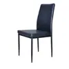 Venta al por mayor de fábrica Silla de restaurante moderna simple multicolor Silla de comedor con respaldo blando de cuero para el hogar y comercial Silla de estudio