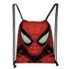Nueva Bolsa de Almacenamiento Cruzada de Poliéster con Cordón de Marvel Spider-Man Mochila con Cordón de Gran Capacidad Fabricante Venta al por Mayor
