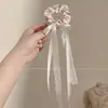 Goma para el pelo tipo scrunchie oversized de estilo coreano con múltiples capas, liga para el pelo de estilo perezoso, cuerda para coleta, accesorio para el pelo de alta gama