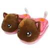 Pantuflas de Dibujos Animados Anime de Terciopelo Súper Suave con Punta Cerrada Unisex para Pareja Zapatos Cálidos para el Hogar Zapatos para el Piso Modelo Nuevo Otoño e Invierno 2026