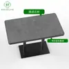 Mesa de Comedor Rectangular de Pizarra Antifouling y Resistente al Desgaste Comercial Villa Lujo Ligero Minimalista Mármol Natural Muebles Comerciales Italianos