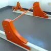 Suministro del Fabricante Taco de Rueda Lunar Elevable Taco de Rueda Lunar Deslizante Taco de Rueda Lunar Deslizante para Ferrocarril