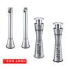 Columna de humo de acero inoxidable para sala de fumadores de hotel y centro comercial, columna de colillas de cigarrillos estilo europeo, columna de cenizas para exteriores, cubo de basura vertical para cenizas