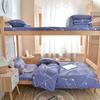 Juego de Tres Piezas para Dormitorio Estudiantil Algodón Puro 40 Hilos Cama Individual Todo Algodón Ropa de Cama para Litera Venta al Por Mayor en Pekín Juego de Seis Piezas