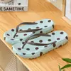 Chanclas Impresas para Mujer, Verano Interior Hogar Suela Suave Antideslizantes Anti-Olor Exterior Playa Chanclas