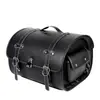 Caja Trasera para Motocicleta Bolsa Retro Bolsa para Asiento Trasero Motocicleta Eléctrica Caja Trasera de Cuero 125La Scooter Bolsa Trasera Impermeable Universal