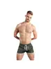 Pantalones Cortos de Malla para Hombre, Deportivos, de Secado Rápido, con Agujeros, Transpirables, para Playa, Sexy, Fitness, Entrenamiento al Aire Libre, Casual, Pantalones de Tres Puntos para Hombre