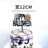 Decoración de pastel serie Halloween fábrica directa Feliz Halloween letras calabaza tarjeta acrílica